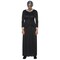 Mother Adult Costume Black Full Length Dress Gothic Halloween Outfit